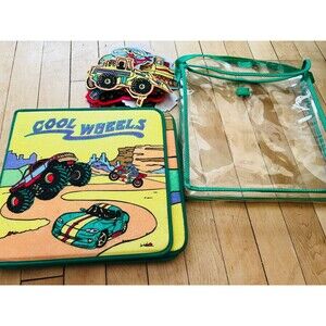 2001 Felt Book & Felt COOL WHEELS Automobiles Construction Vehicles & More